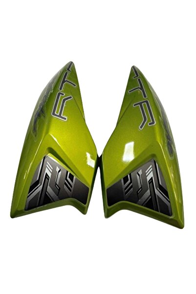 MotoExpress Tvs Apache Rtr 150 2013-2016 Yeşil Siyah Sağ Sol Depo Grenajı