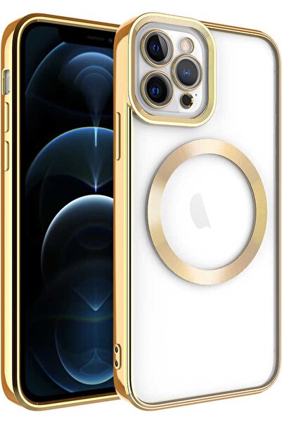 Case 4U Iphone 13 Pro Kılıf Magsafe Wireless Şarj Destekli Kamera Korumalı Şe...