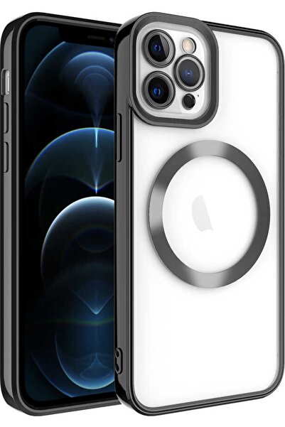 Case 4U Iphone 12 Pro Max Kılıf Magsafe Wireless Şarj Destekli Kamera Korumal...