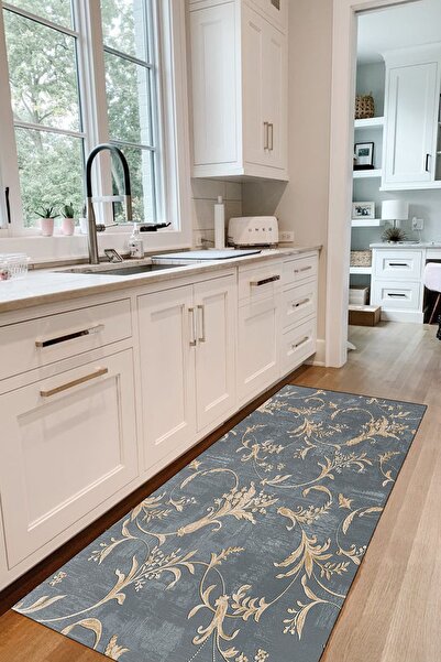 AOKİ Mutfak Için Yolluk Mutfak Halısı Digital Baskı