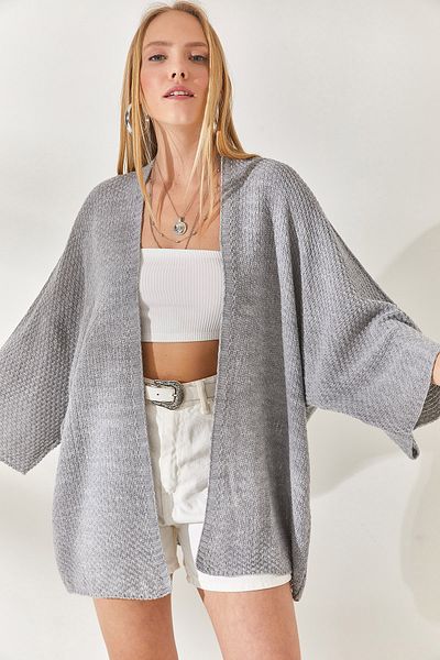 Olalook Cardigan gri Liliac Spring HRK-19000057