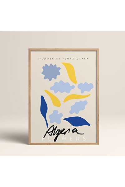 HOMEPACK Slika u prirodnom drvenom okviru, uokviren poster, umetnički moderni...