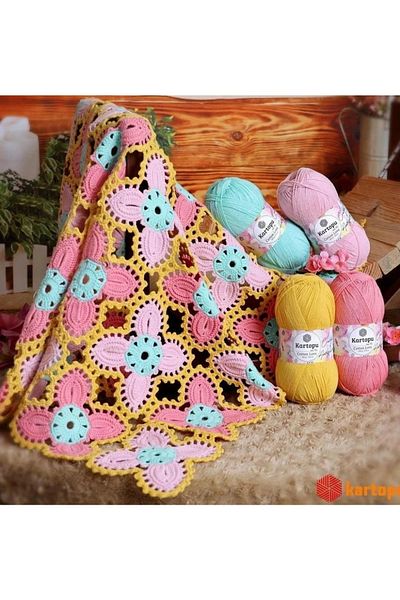 Kartopu Cotton Love Βαμβακερό πλεκτό νήμα Amigurumi K818 Σκούρο καφέ