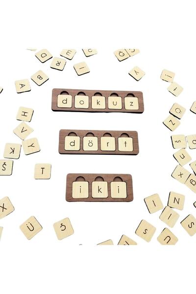 bakgelal Practice Playing Words with English and Turkish Letters