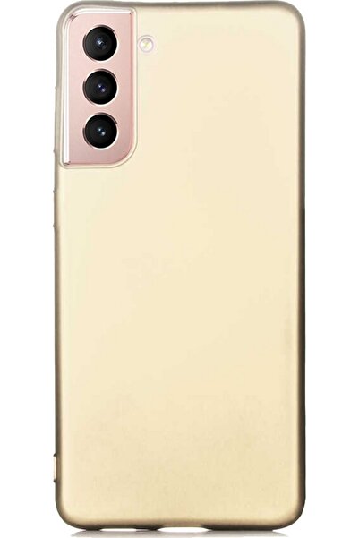 Case 4U Samsung Galaxy S21 Uyumlu Kılıf Klasik Mat Renkli Yumuşak Premier Sil...