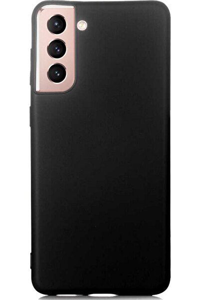 Case 4U Samsung Galaxy S21 Plus Uyumlu Kılıf Klasik Mat Renkli Yumuşak Premie...