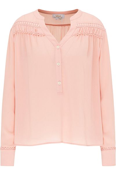 USHA Bluse - Rosa - Regular Fit