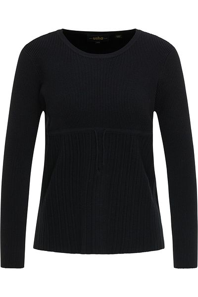 usha black label pulover strick