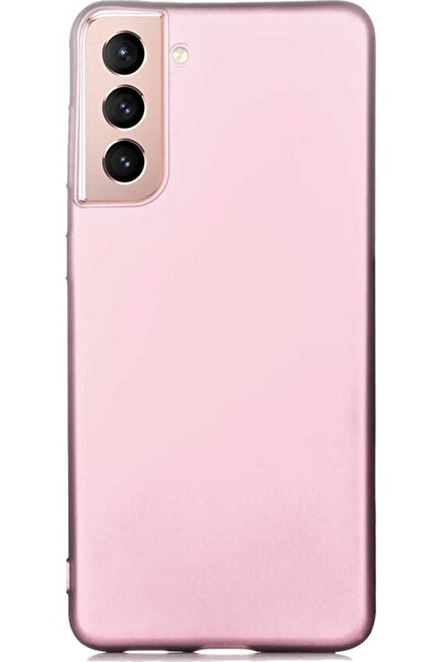 Case 4U Samsung Galaxy S21 Plus Uyumlu Kılıf Klasik Mat Renkli Yumuşak Premie...
