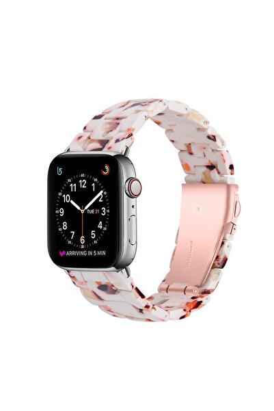 GREGOSS سوار لساعة أبل 42/44/45/49 ملم - سلسلة Iwatch 10 46 ملم/ سوار من الراتنج