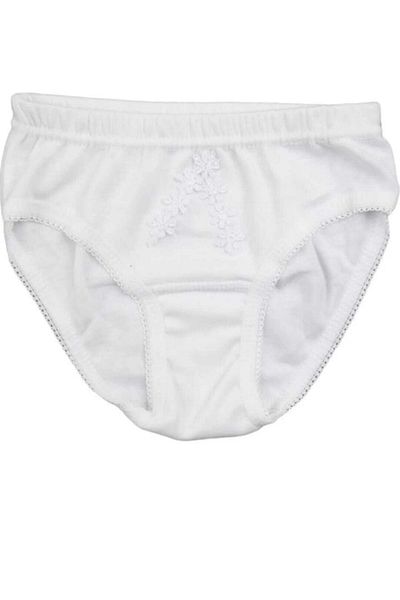 BERRAK İÇ GİYİM Συσκευασία 12 σλιπ Berrak 2560 Girl's Ribbed Daisy