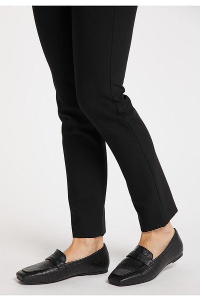 usha black label Leder Slipper