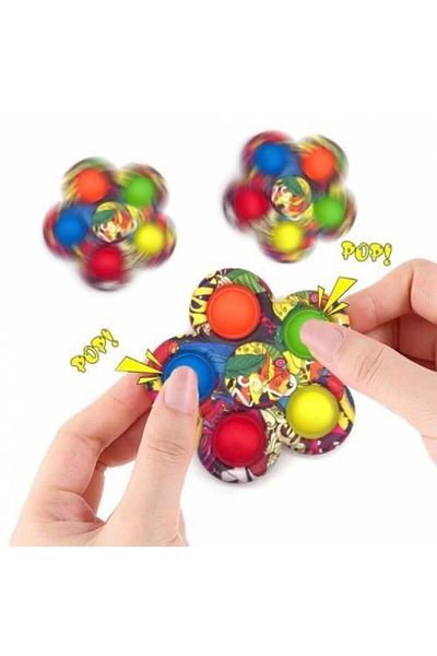 ÖFA TOYS Colorful Sensory Fidget Toy - Stress Wheel, Anxiety Grow up