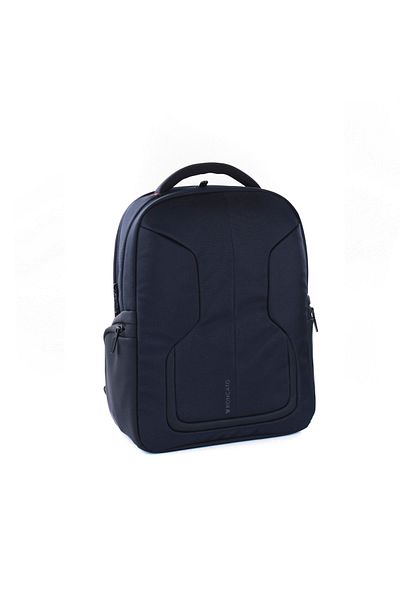 RV Roncato حقيبة كمبيوتر محمول للجنسين41722023حقيبة ظهر 23 Roncato Surface مع حامل كمبيوتر محمول مقاس 14 بوصة Dark B