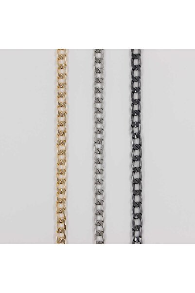 İthal سلسلة حقيبة بطول 120 سم باللون الفضي، إكسسوار أنيق ومفيد.