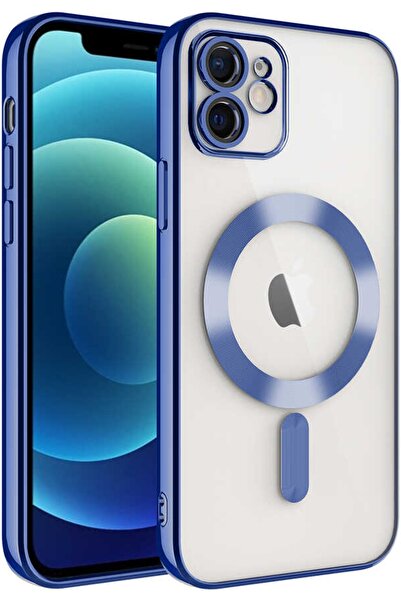 Case 4U Apple Iphone 12 Kılıf Kamera Lens Korumalı Magsafe Şarj Kılıfı Şeffaf...