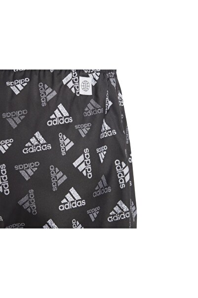 adidas Bos Aop Swim Sh Erkek Çocuk Şort Mayo Ic7694 Siyah