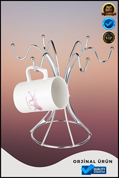 OverPazar Salkım Kupa Askısı Kupalık Bardaklık