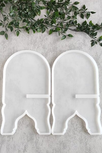 By Shesel Epoksi Silikon Kalıbı Büyük Rahle Oval Set Reçine Epoksi Silikon Kalıp