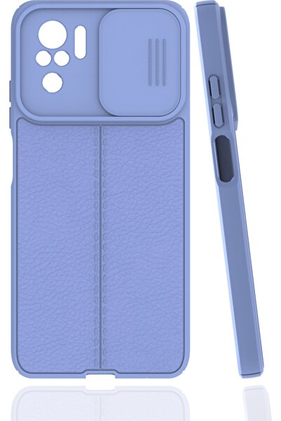 Case 4U Xiaomi Redmi Note 10 4g Kılıf Sürgülü Niss Slide Kamera Korumalı Deri...