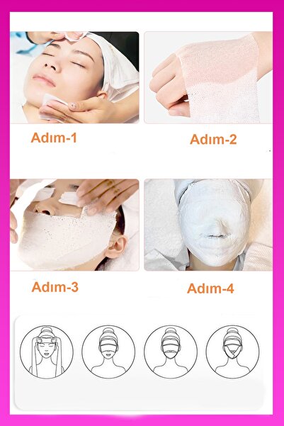 Uniquem Mumya Maske Alçı Maske Beyaz Alçı Maskesi 1 Set Uygulama The Mummy Mask