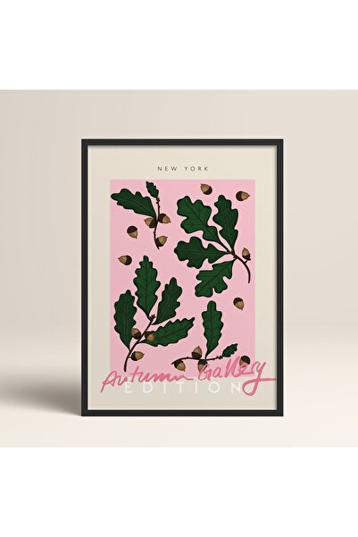 HOMEPACK Crna slika u drvenom okviru, uokviren poster, umetnički moderni zidn...