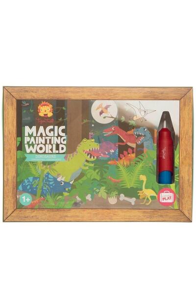 TIGER TRIBE Sihirli Sulu Boyama Dinozor Figürlü