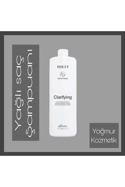 Kaaral Clarifying Derinlemesine Şampuan (1000 Ml)