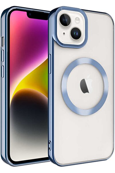Case 4U Iphone 14 Plus Kılıf Magsafe Wireless Şarj Destekli Kamera Korumalı Ş...