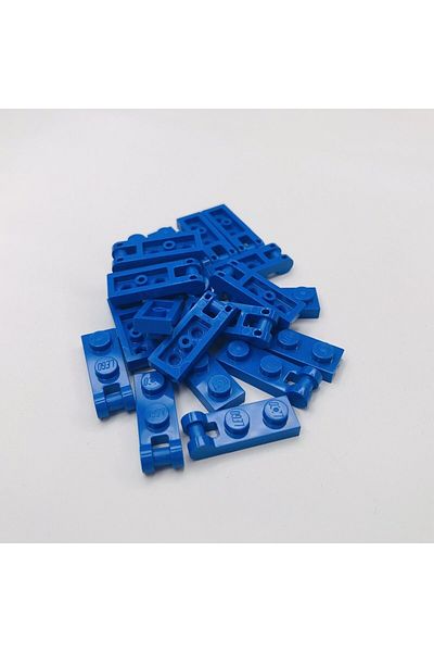 LEGO Original Custom Moc Accessory Plate Modified 1 X 2 Bar Blue Flat Brick 4 Pieces Will Be Sent