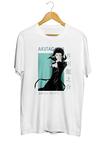 karikatürstore Ryunosuke Akutagawa Bungou Stray Dogs Card Anime Baskılı Unise...