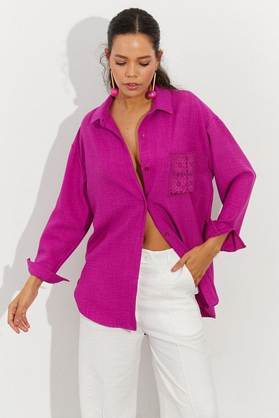 Cool & Sexy Shirt - Pink - Regular fit