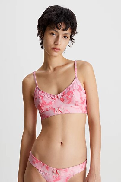 Calvin Klein Pembe Kadın Bikini Üstü (model Kodu :kw0kw02123 )