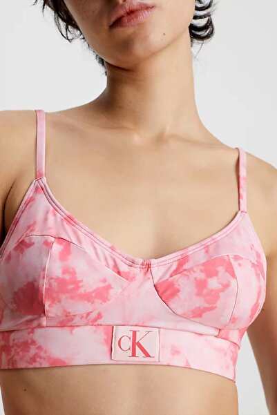 Calvin Klein Pembe Kadın Bikini Üstü (model Kodu :kw0kw02123 )