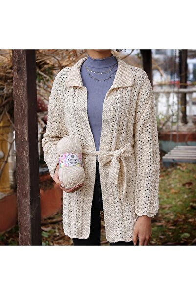 Kartopu Cotton Love K318 Canlı Sarı Amigurumi Pamuklu El Örgü İpliği 100 Gr