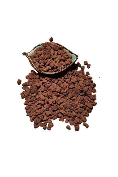 Asenya Kırmızı Pomza Taşı 5-10 Mm 3 Kg Volkanik Cürüf Ponza Lav Kırığı