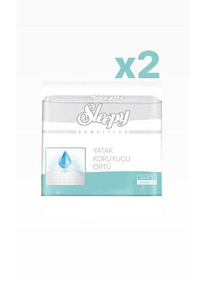 Sleepy Mattress Protector and Pee Pad 60x90cm 60 Pieces