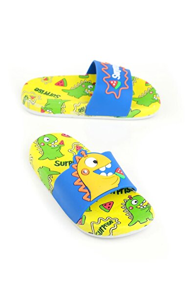 GEZER Yazlık Kaydırmaz Taban Erkek Çocuk Terlik