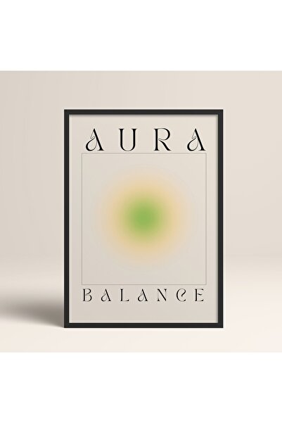 HOMEPACK Siyah Ahşap Çerçeveli Tablo Çerçeveli Poster Sanatsal Modern Duvar D...