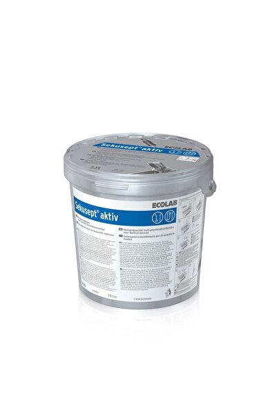 Ecolab Sekusept® Aktiv Yüksek Seviyeli Tıbbi Cihaz Dezenfektanı 6 Kg
