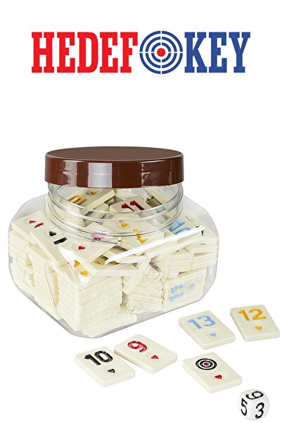 Hedef Okey Taşı ( Fildişi )