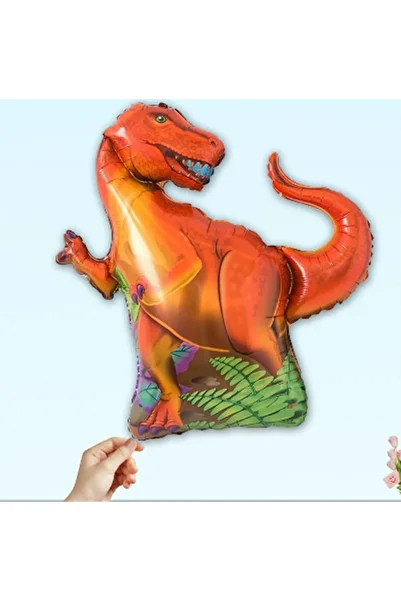 Parti Station Dinosaur Age 3 Balloon Set Dinosaur Concept Helium Balloon Set Dinosaur Birthday Set