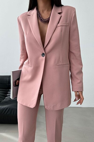 MYGİYİMİSTANBUL Blazer Ceket Pantolon Takım