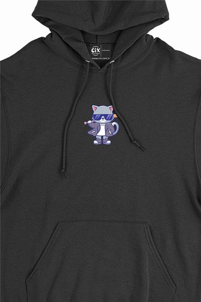 Cix Cool Glasses Cat Minimal Hanorac cu glugă Hanorac