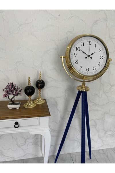 Genel Markalar 150 Cm Gold Metal Ayaklı Tripod Saat