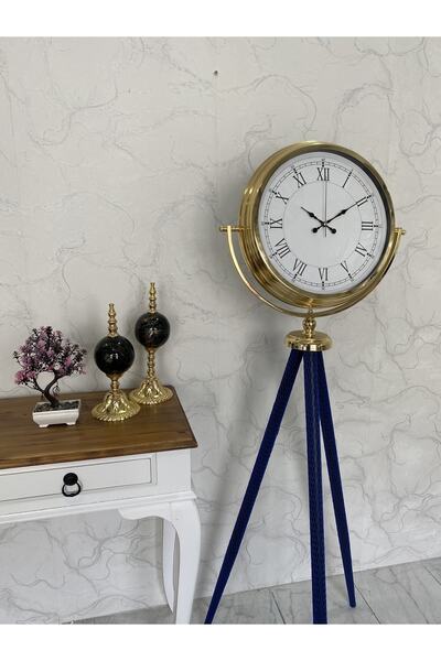 Genel Markalar 150 Cm Gold Metal Ayaklı Tripod Saat