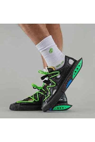 Nike Blazer Low X Off-whıte Shoes Black Green Dh7863-001 Erkek Spor Ayakkabı