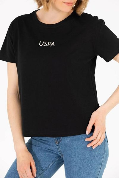 U.S. Polo Assn. Tricou negru de damă