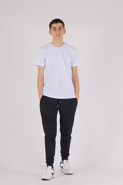 han collection طقم رياضي مع تي شيرت أبيض