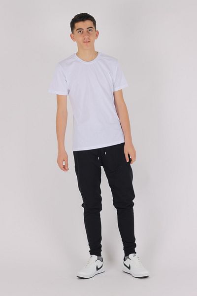 han collection طقم رياضي مع تي شيرت أبيض